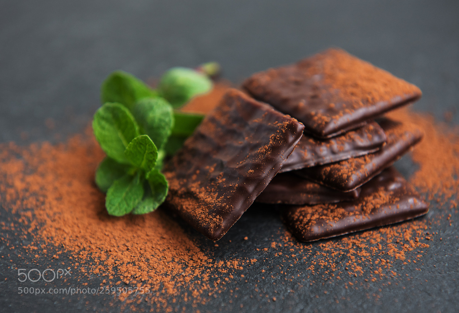 Nikon D750 sample photo. Chocolate and mint photography