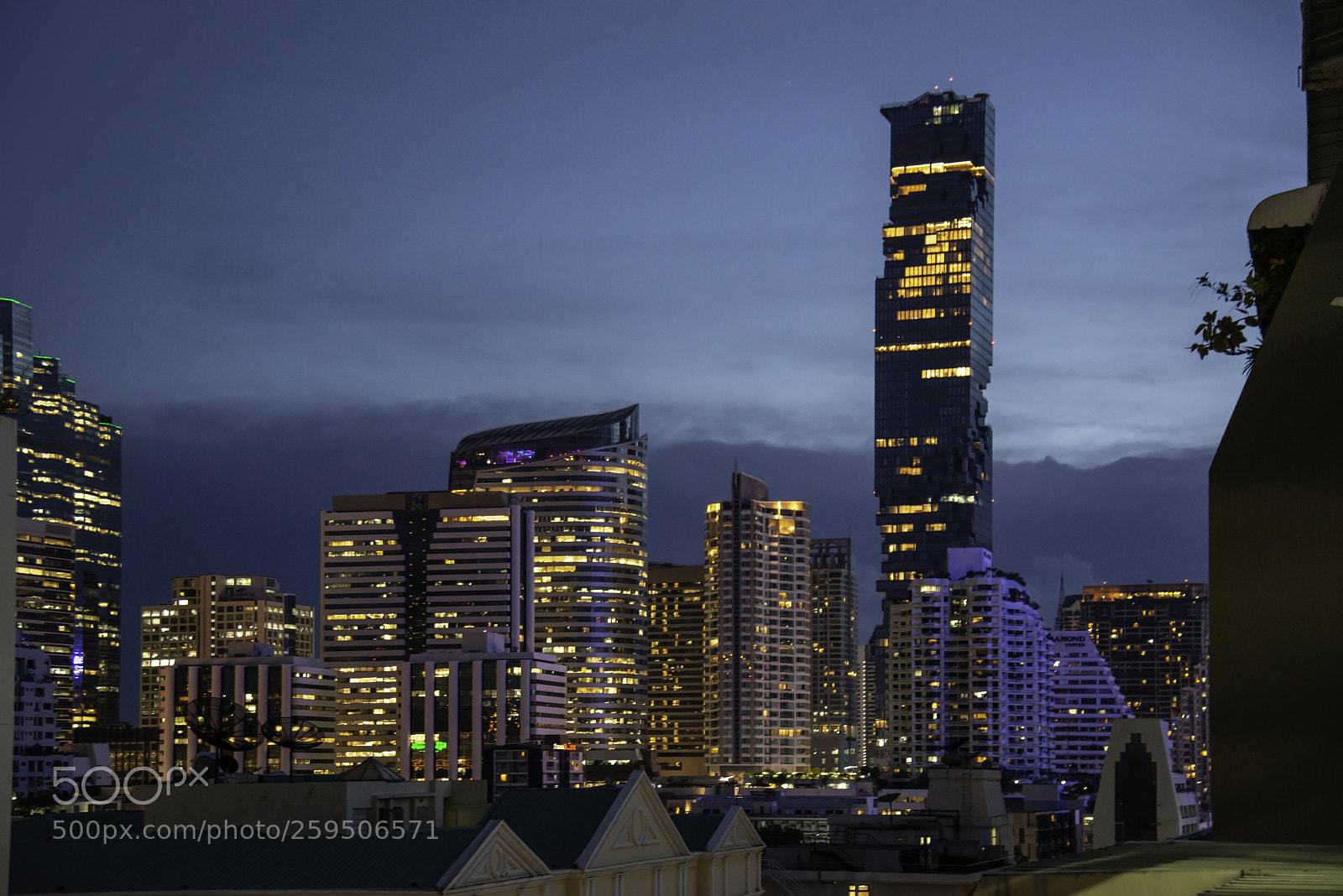 Nikon D800E sample photo. Bangkok cityscape photography