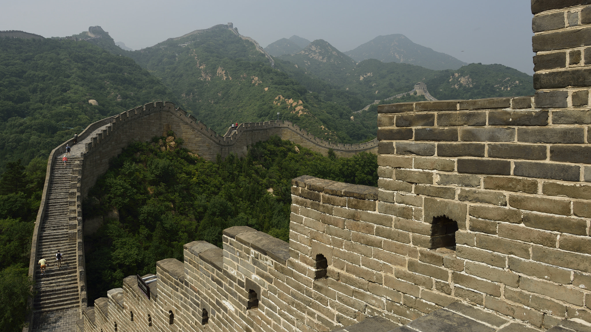 Nikon AF-S Nikkor 24-70mm F2.8G ED sample photo. The great wall of china photography