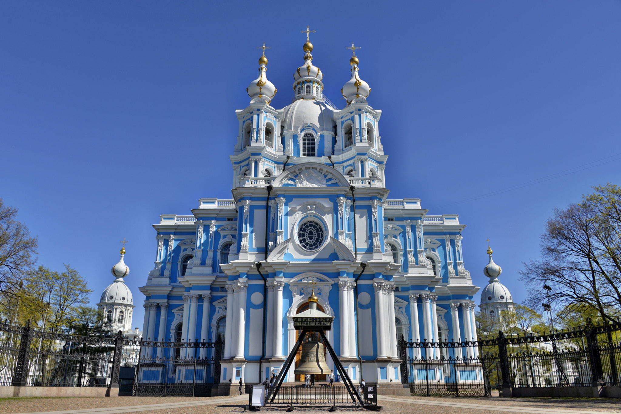 Nikon D610 sample photo. Smolny cathedral photography