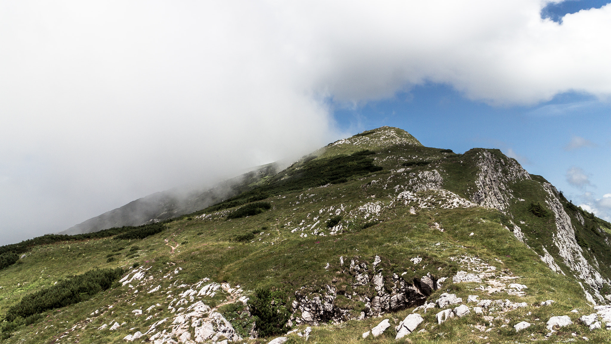 Canon EOS M sample photo. Hiking at the Ötscher photography