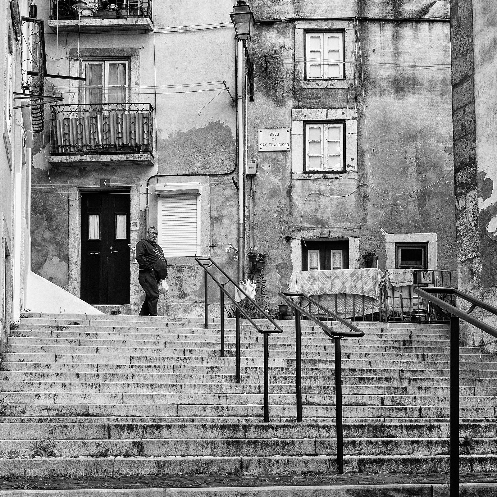 Olympus OM-D E-M5 sample photo. The stair photography