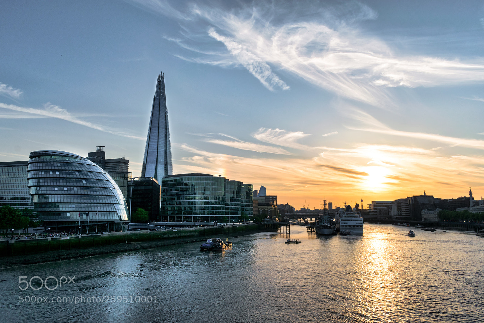 Nikon D5300 sample photo. Sunset on the london photography