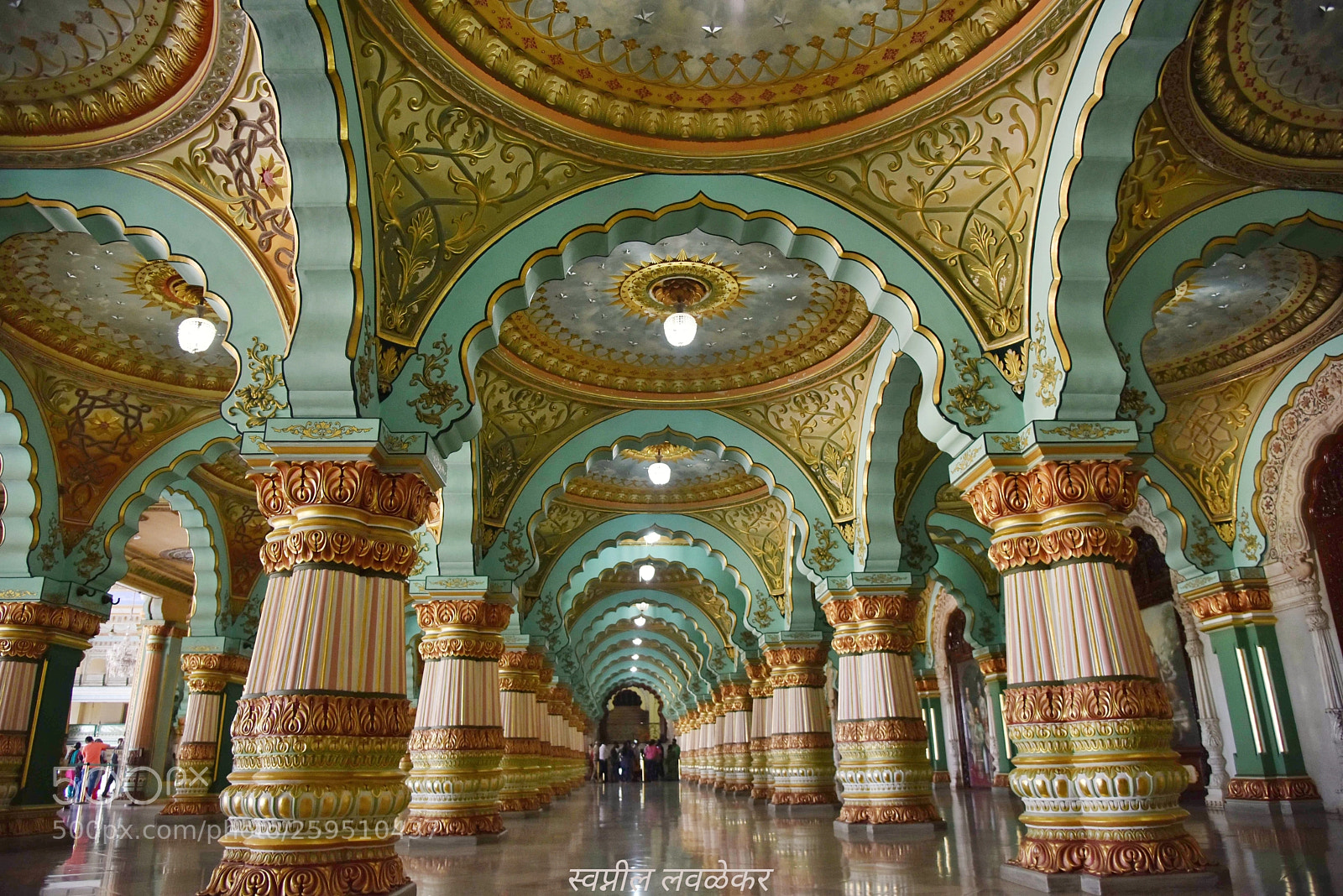 Nikon D810 sample photo. Mysuru palace photography