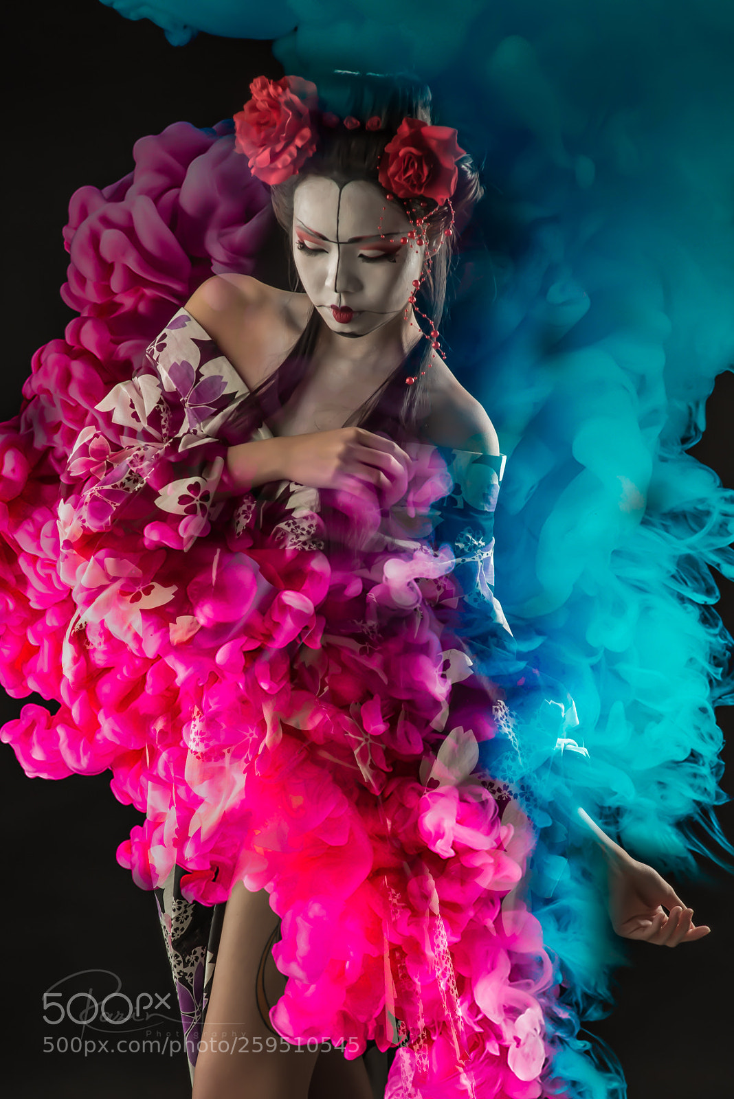 Nikon D750 sample photo. Kaela cyber geisha photography