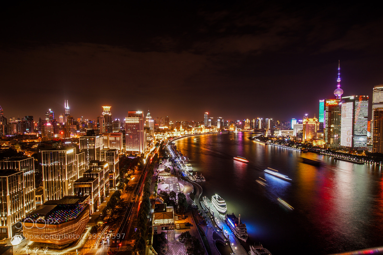 Sony ILCA-77M2 sample photo. Shanghai city skyline by photography