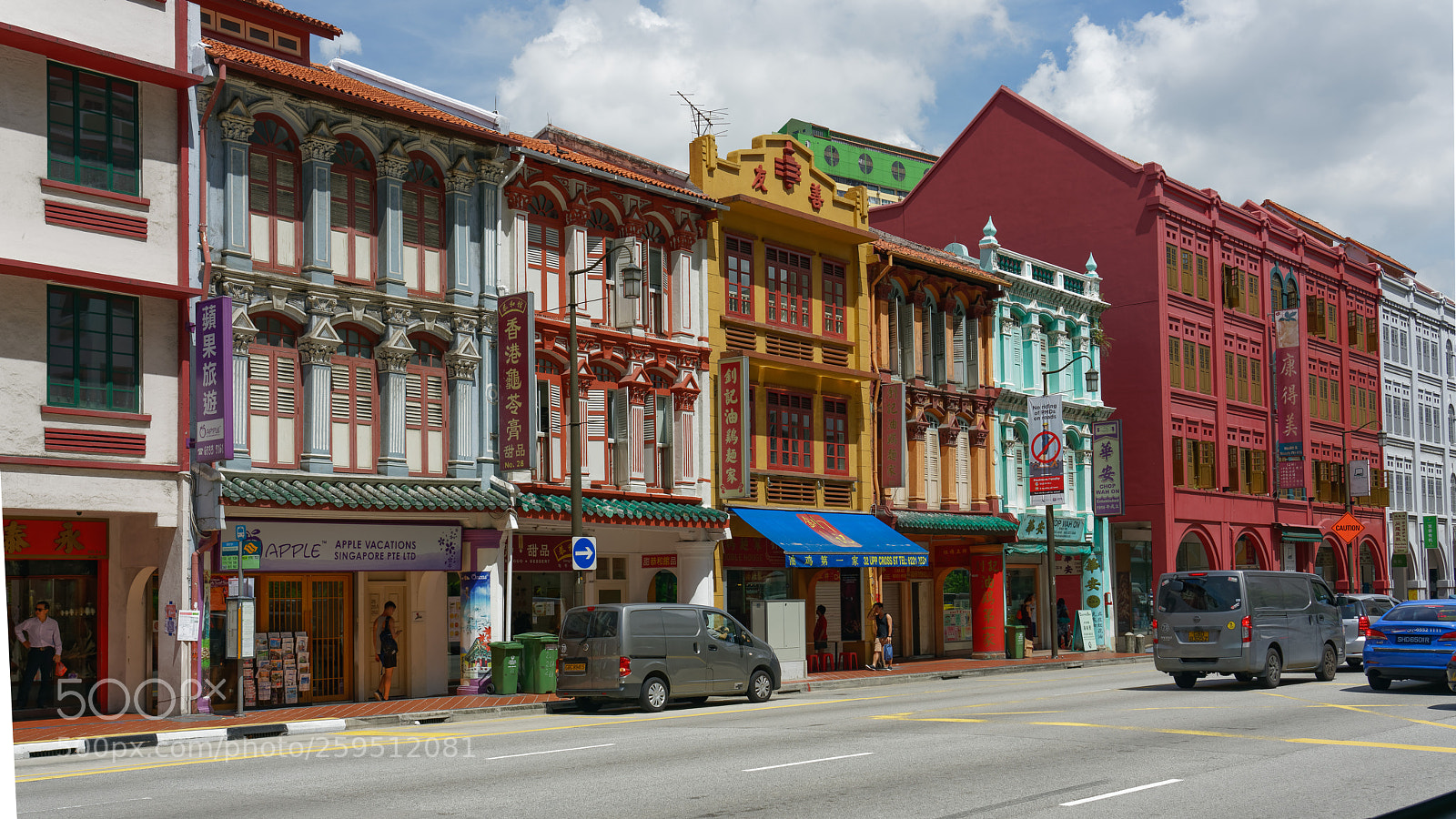 Sony a7R II sample photo. Chinatown singapore photography