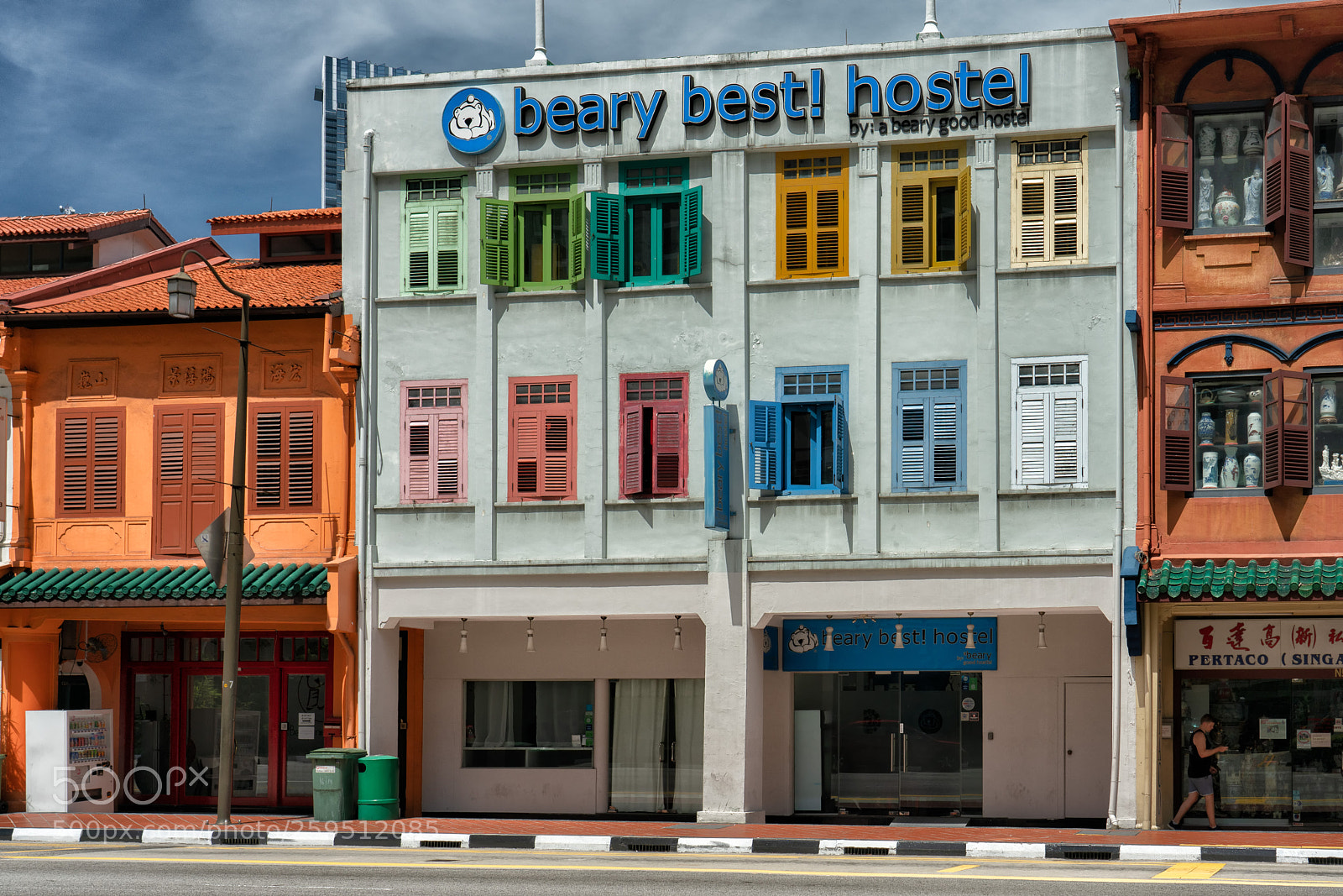 Sony a7R II sample photo. Chinatown singapore photography