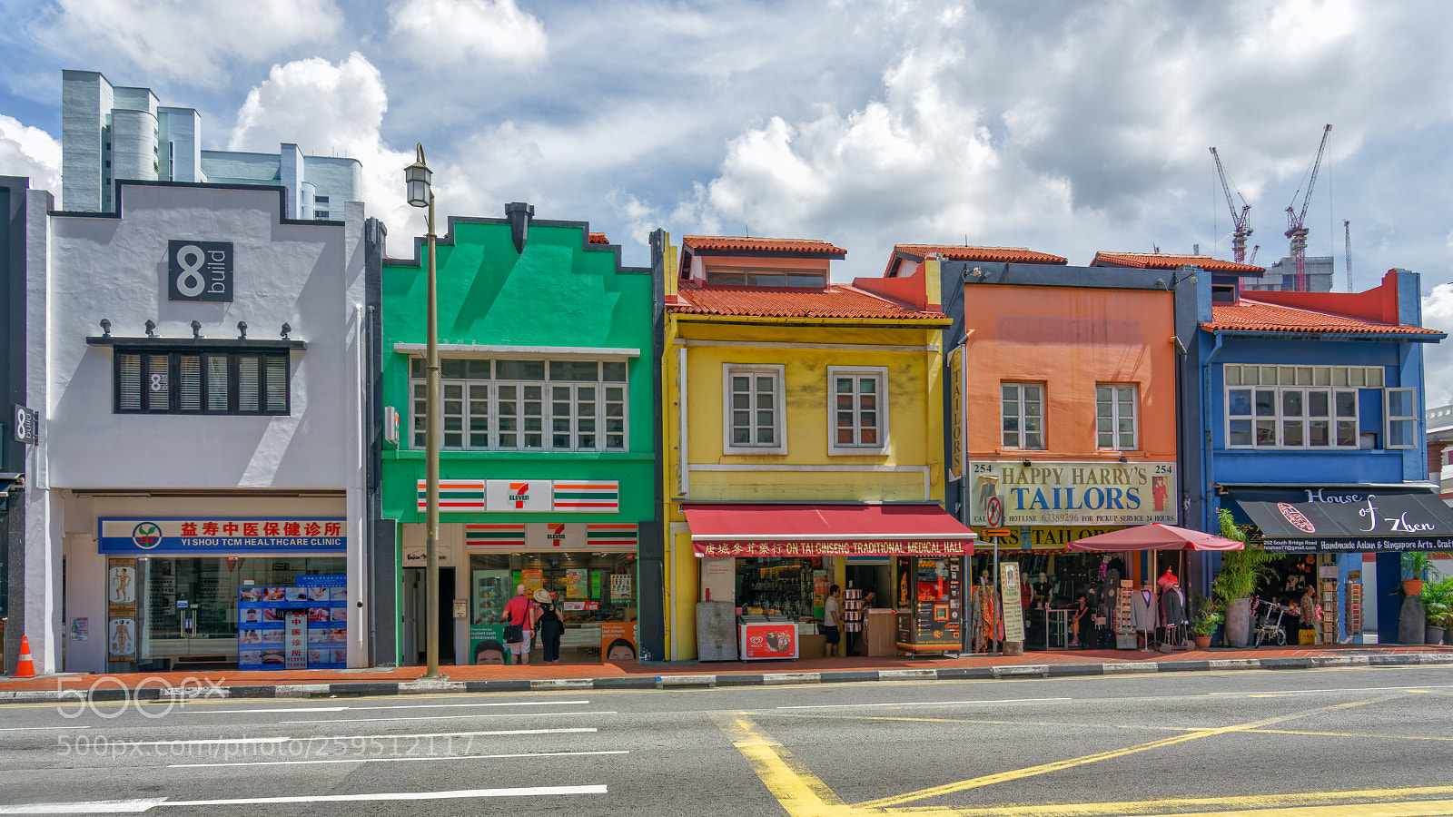 Sony a7R II sample photo. Chinatown singapore photography