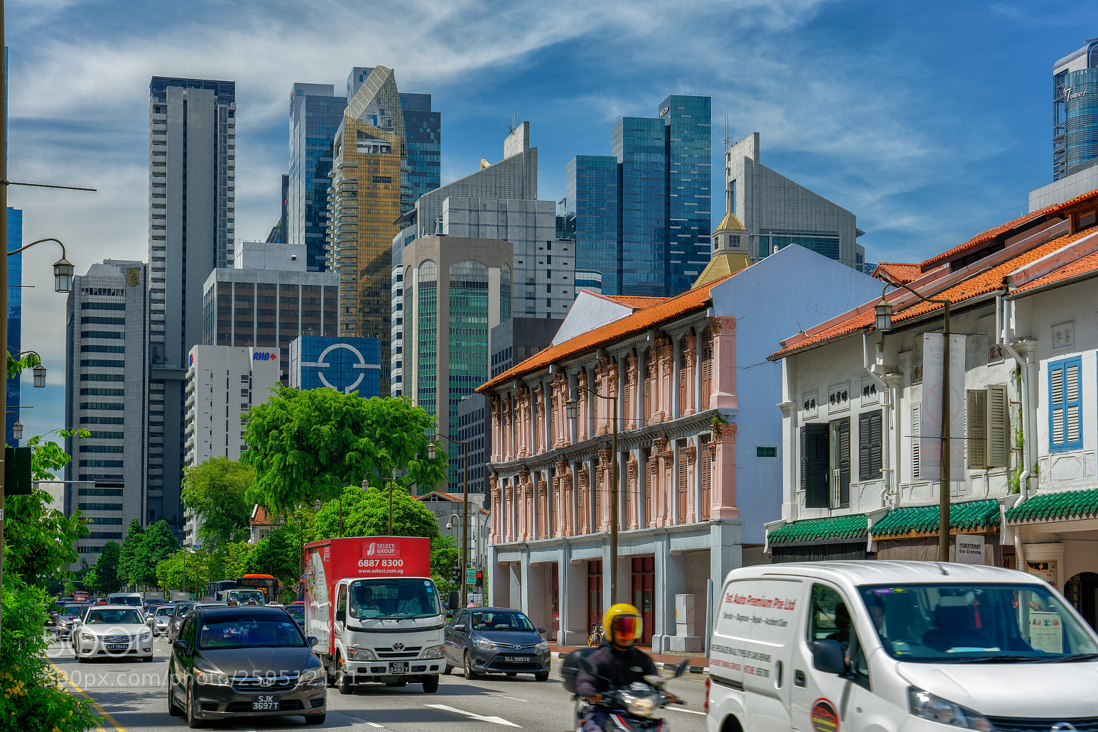Sony a7R II sample photo. Chinatown singapore photography