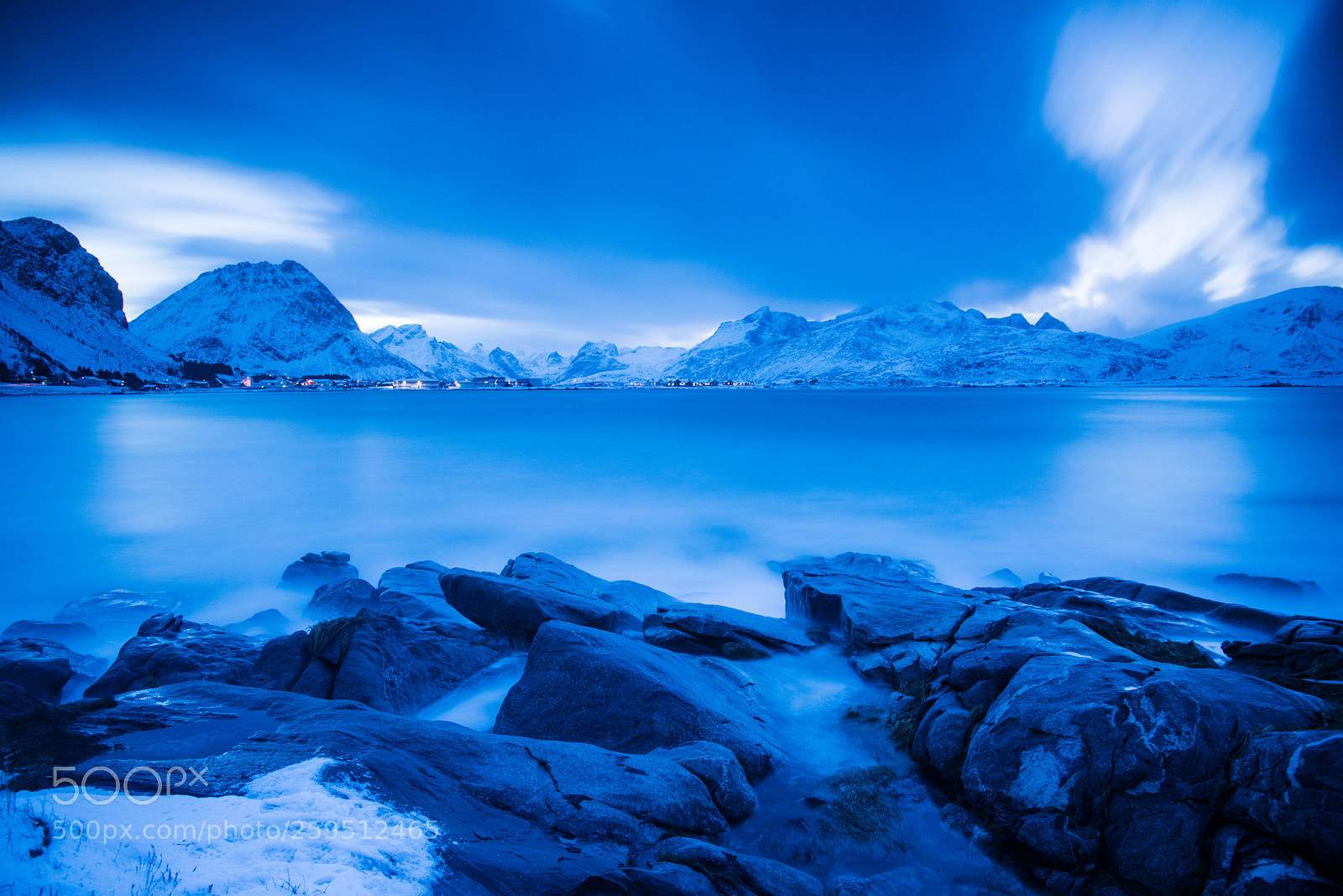Nikon D810 sample photo. Blue hour photography