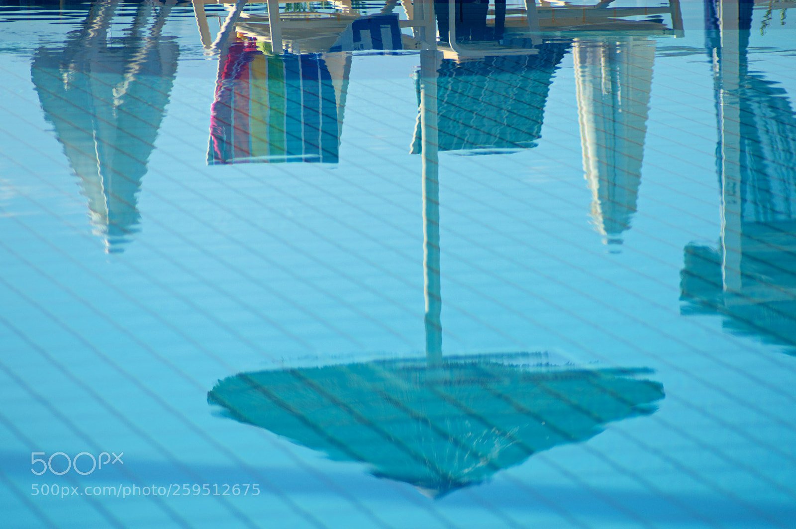 Nikon D3200 sample photo. Poolside reflection photography