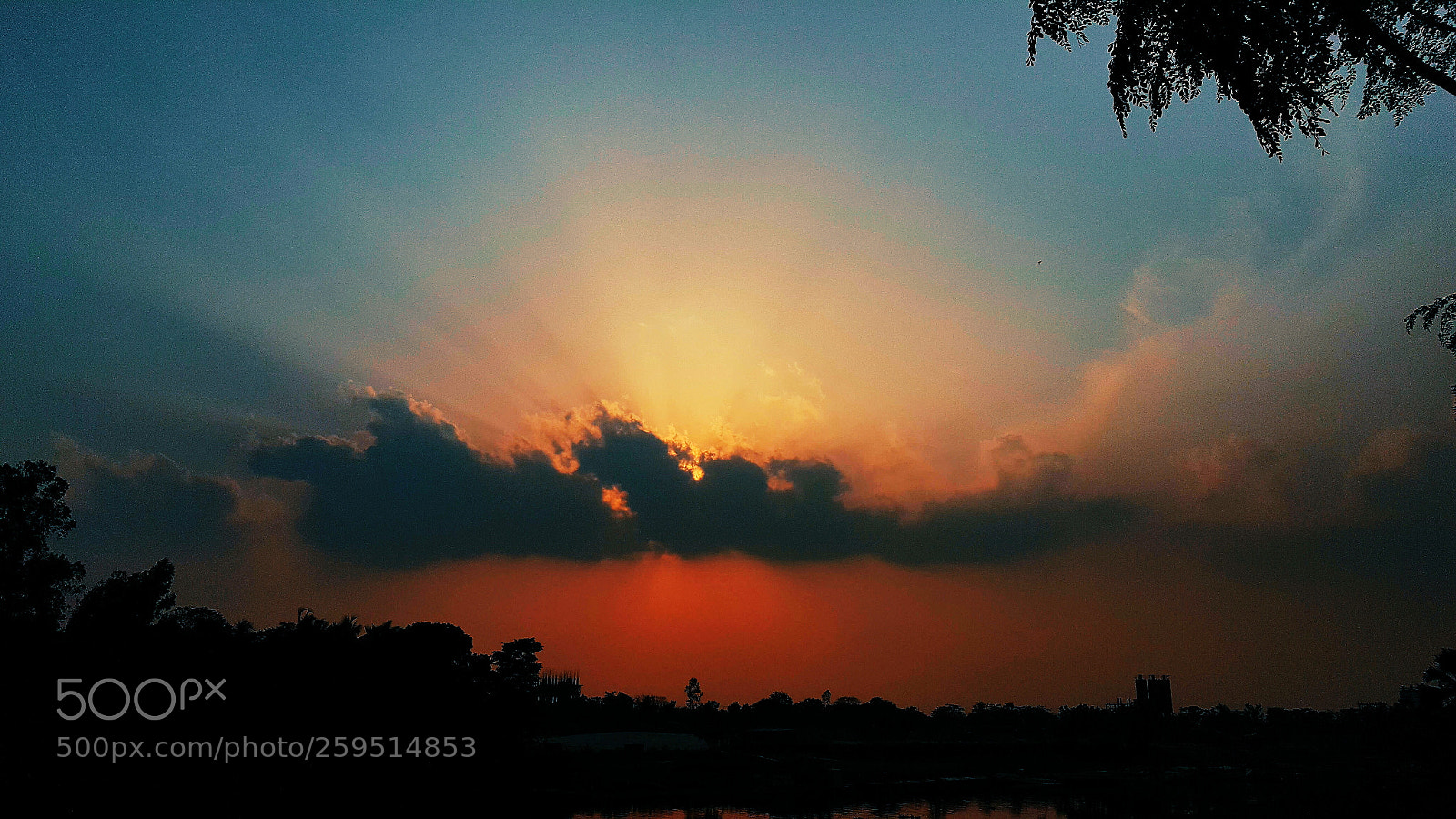 Samsung Galaxy Note5 sample photo. Colorful sunset photography