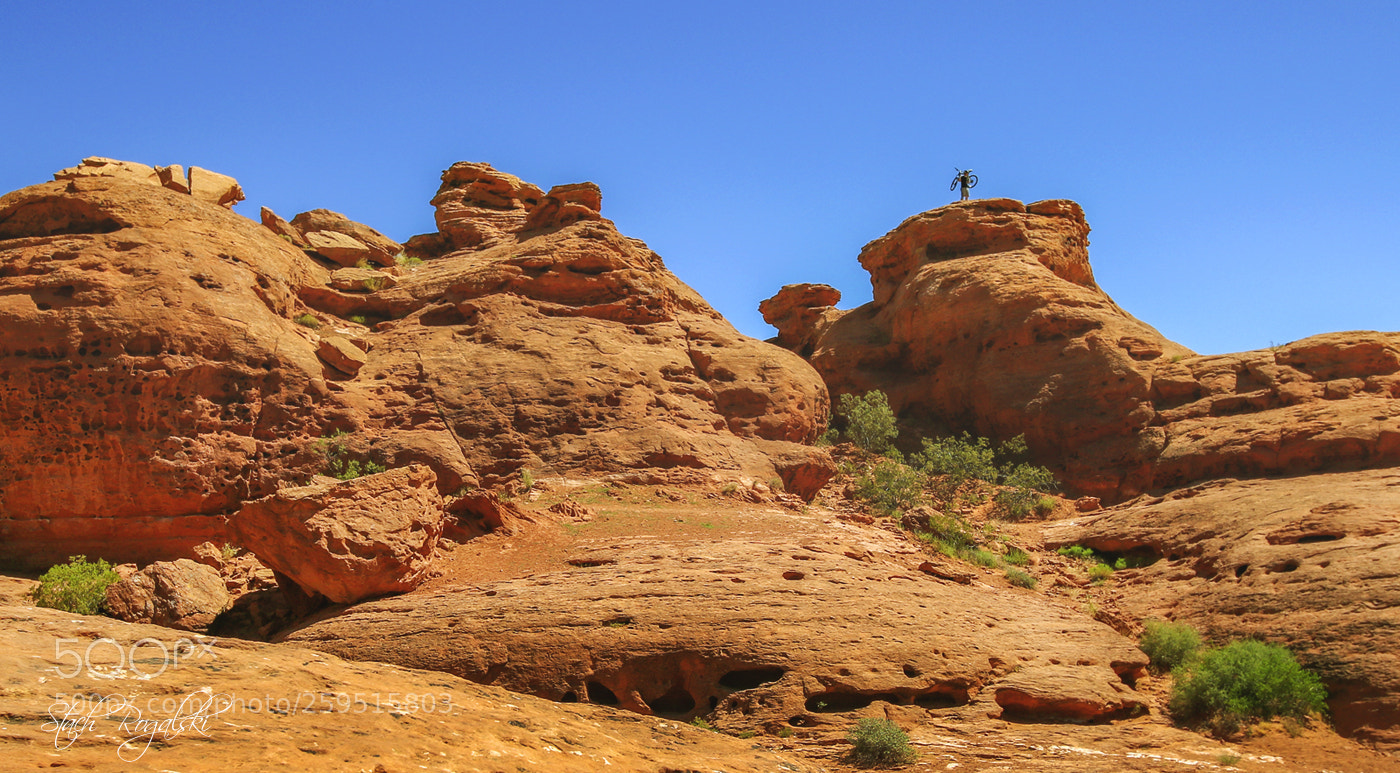 Canon EOS 7D Mark II sample photo. St george red rocks photography