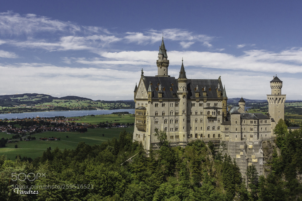 Canon EOS 40D sample photo. Neuschwanstein castle - germany photography