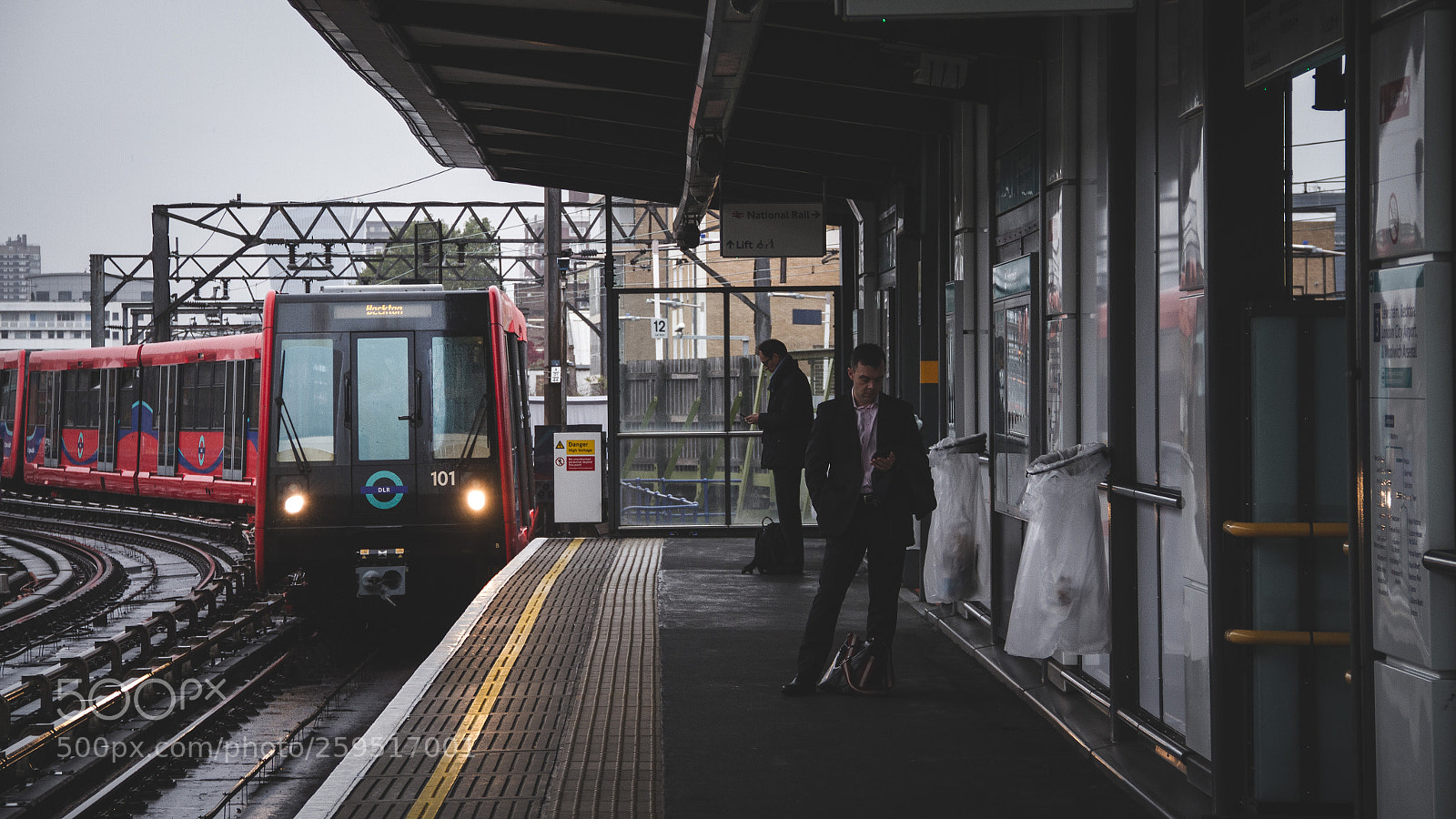 Canon EOS 7D sample photo. Train station photography