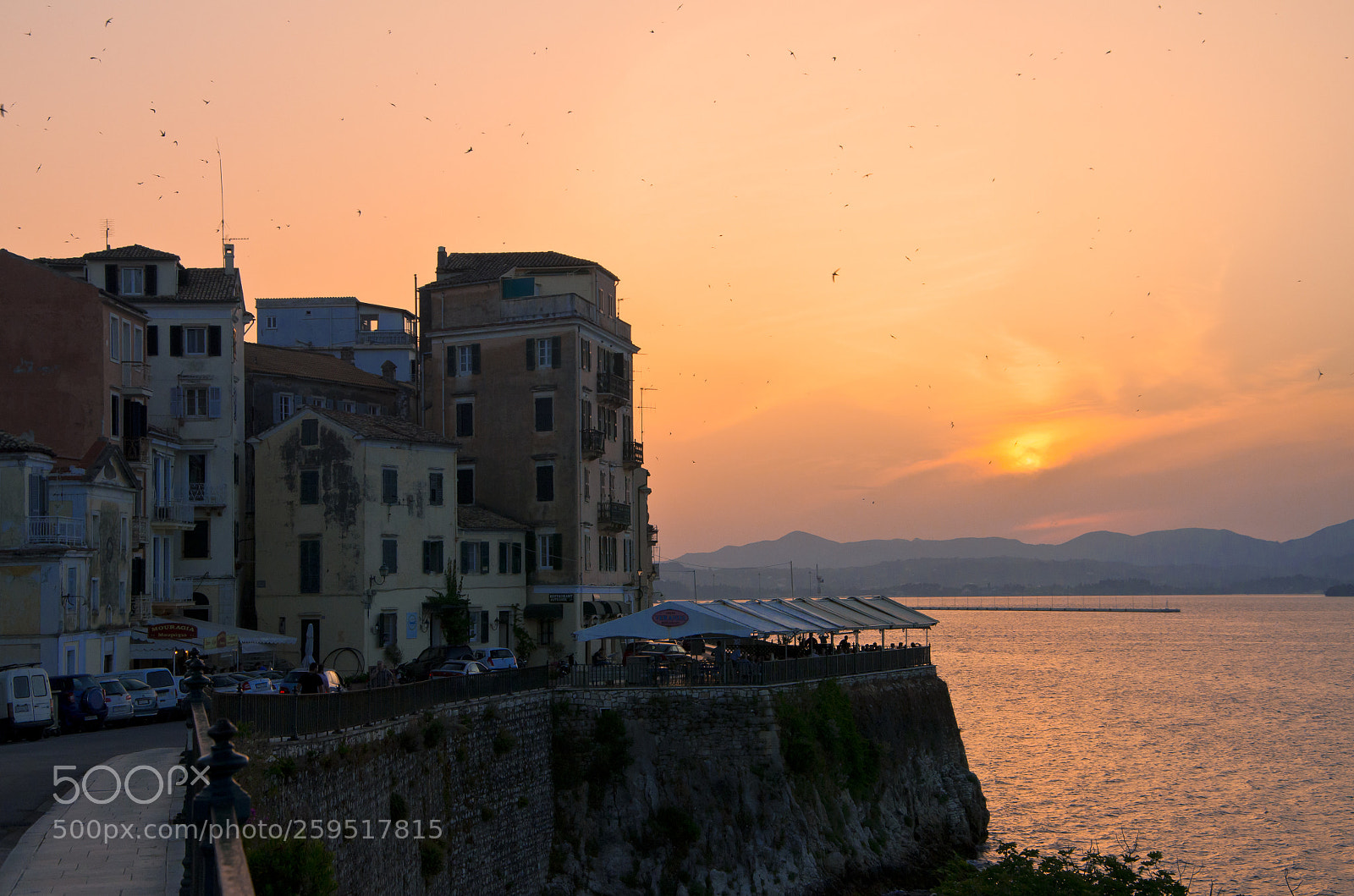 Nikon D5100 sample photo. Corfu old town photography