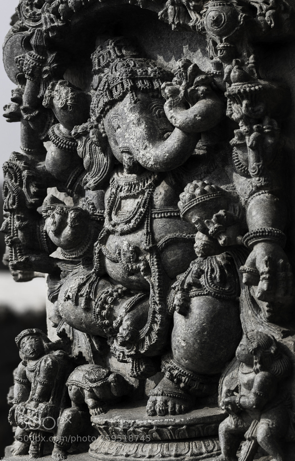 Canon EOS 80D sample photo. Nuggehalli dancing ganesha photography