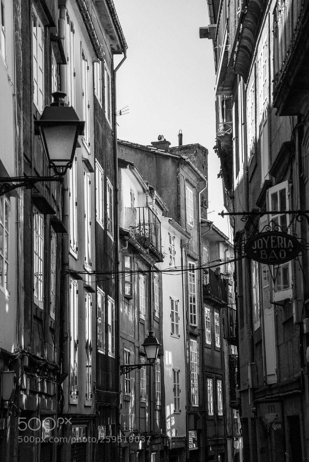 Nikon D80 sample photo. Santiago de compostela photography