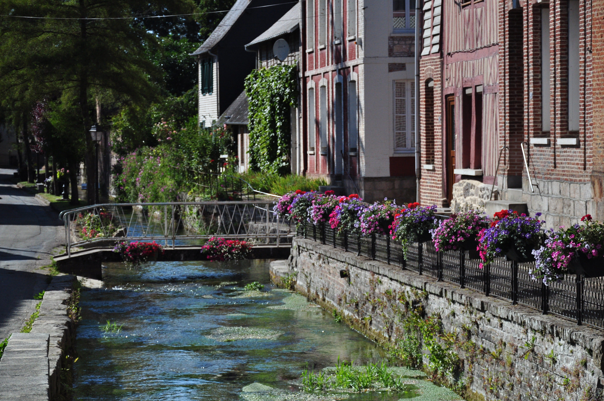 Nikon D5000 sample photo. Rue des tanneurs saint saens france photography