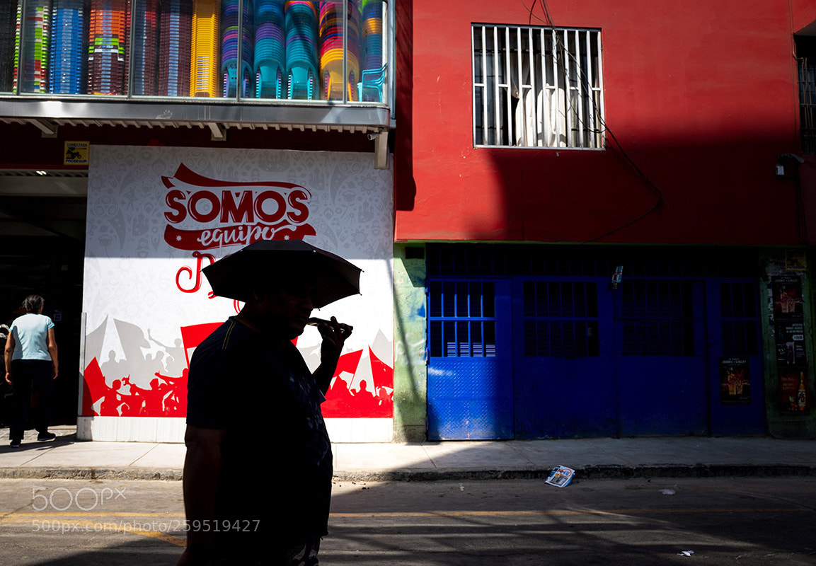 Leica Q (Typ 116) sample photo. Umbrella hat photography