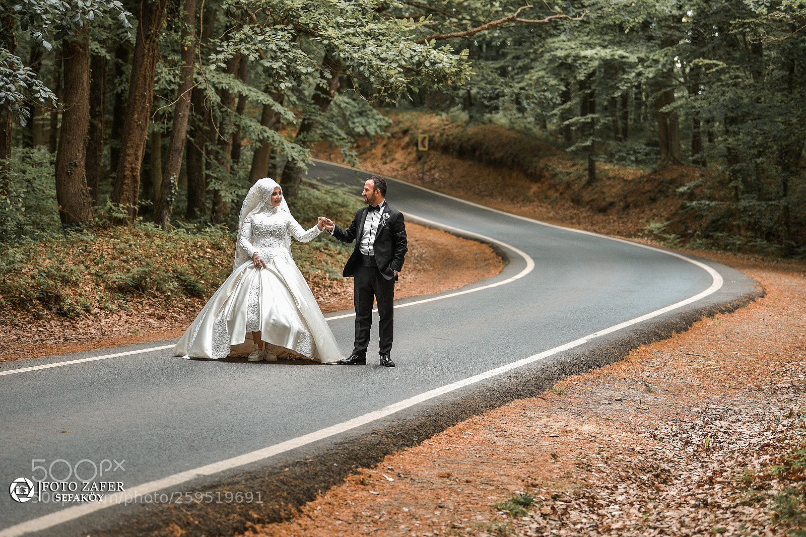 Nikon D810 sample photo. Beautiful wedding couple on photography