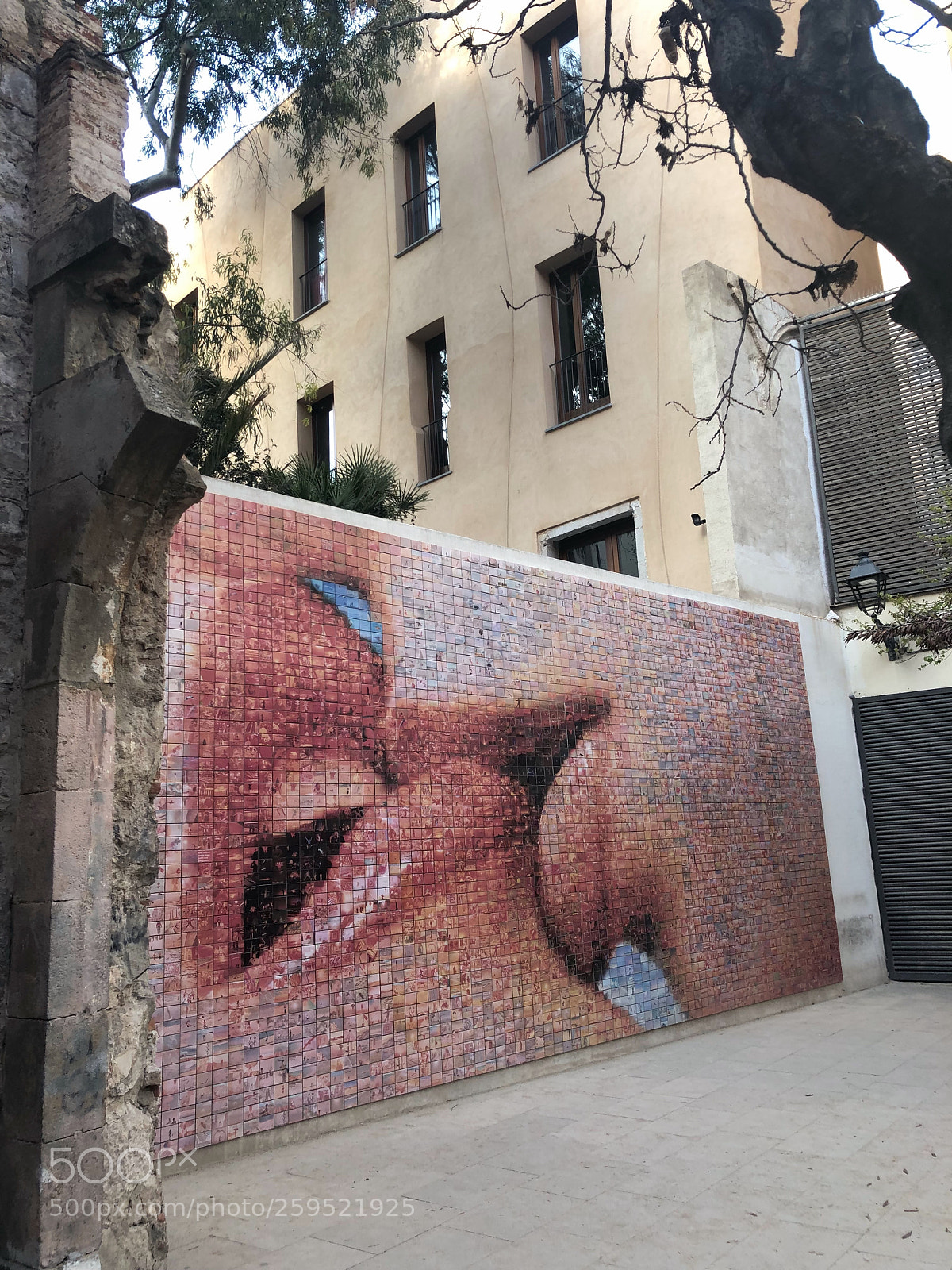 Apple iPhone X sample photo. Muro del beso photography