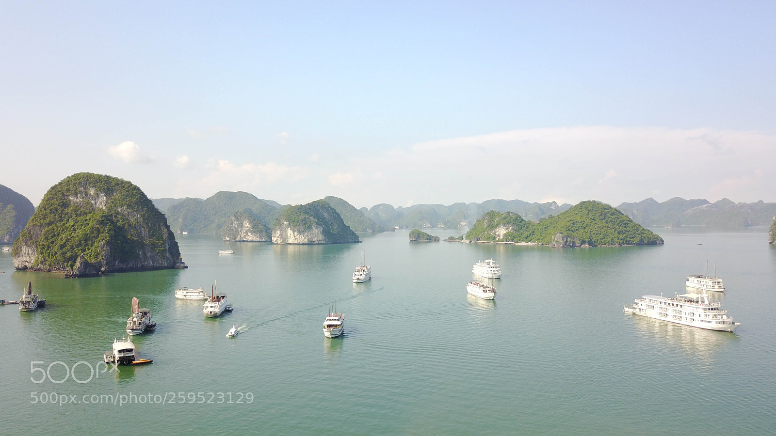 DJI FC220 sample photo. Ha long bay photography