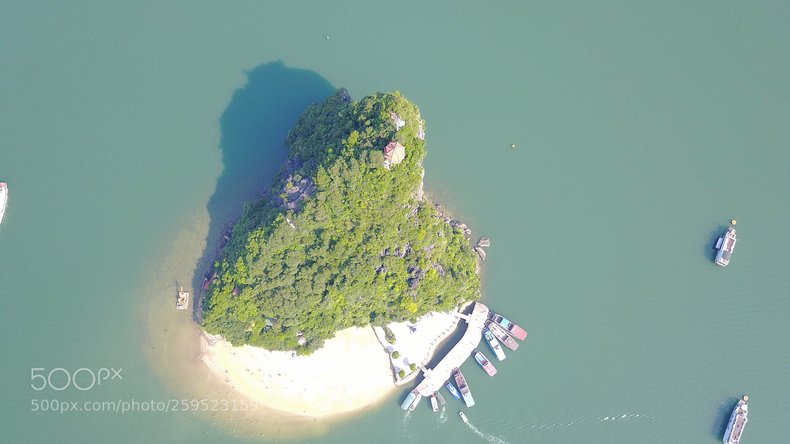 DJI FC220 sample photo. Ti top island photography