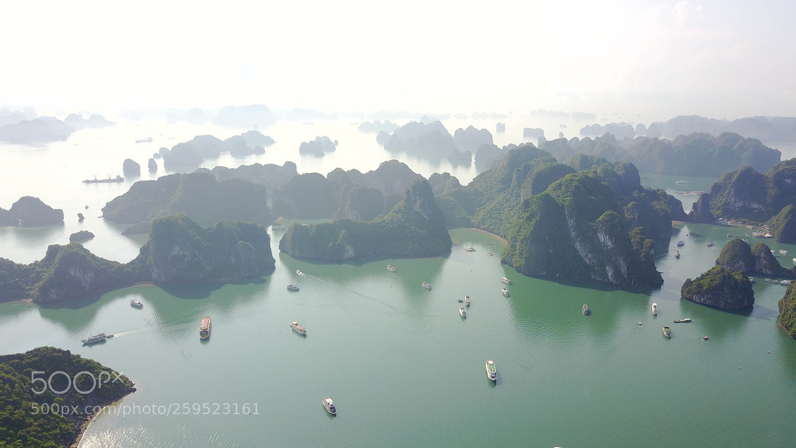 DJI FC220 sample photo. Ha long bay photography