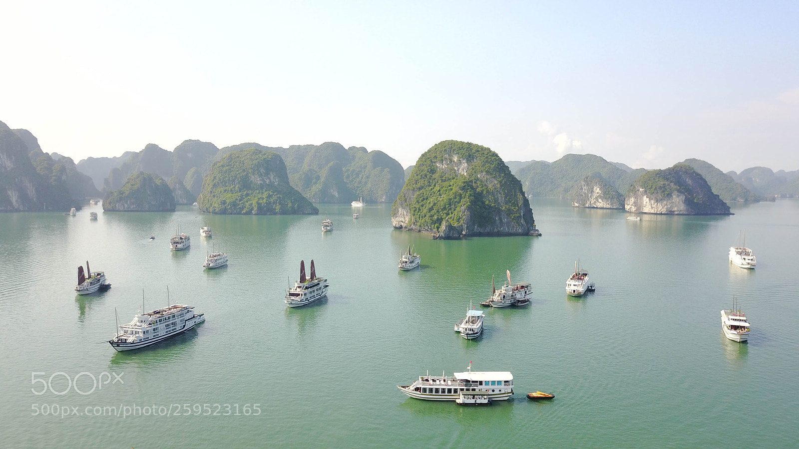 DJI FC220 sample photo. Ha long bay photography