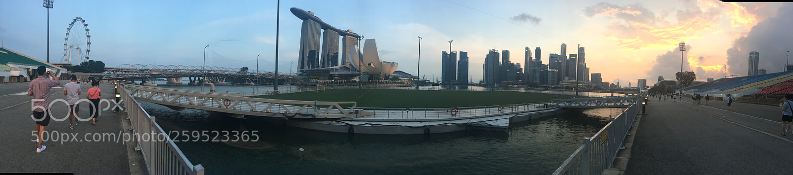 Apple iPhone 6s sample photo. Panoramic singapore  photography