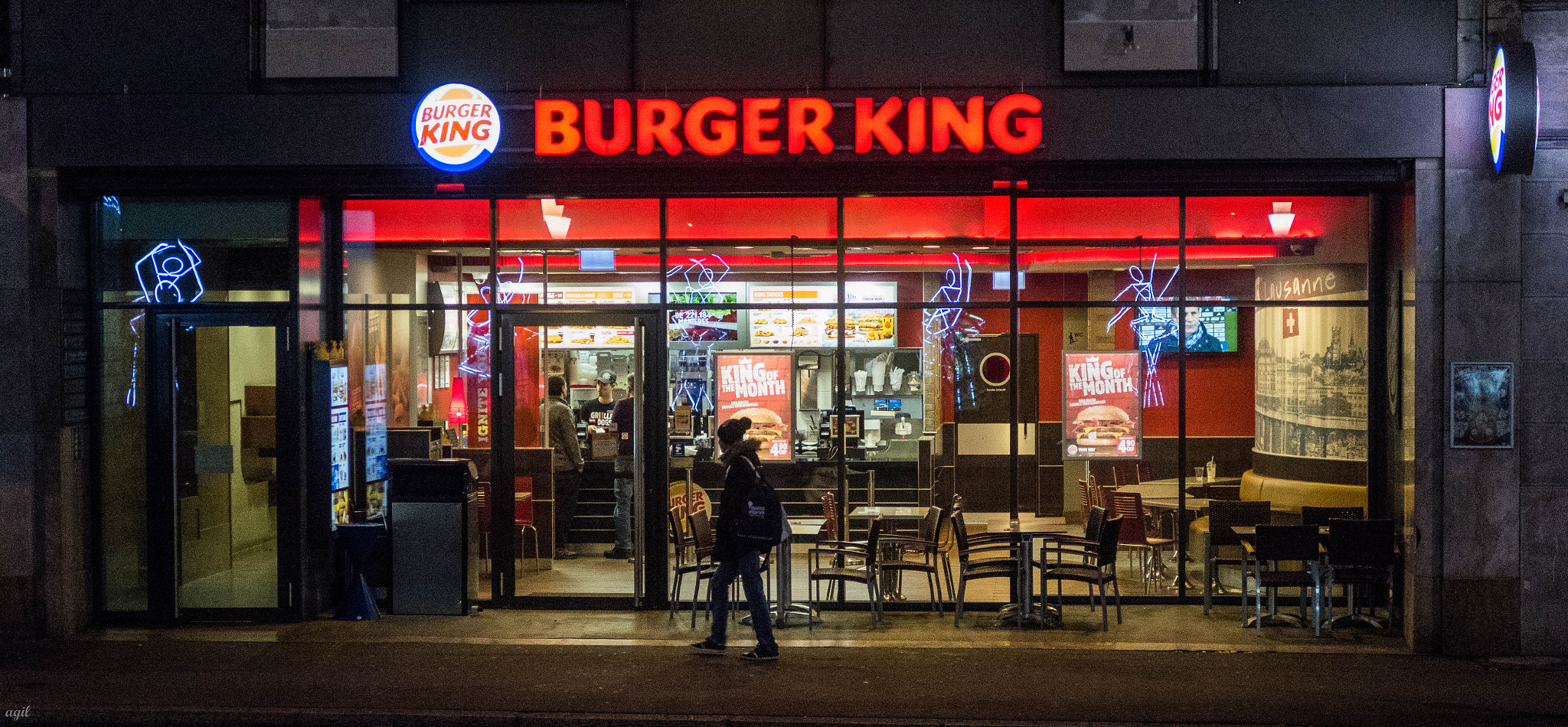 Canon PowerShot G5 X sample photo. Burger king photography