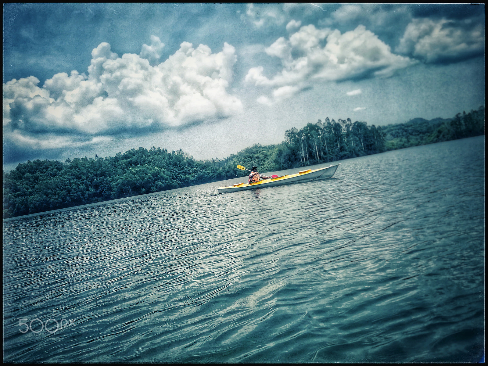 HUAWEI GT3 sample photo. Kayaking photography