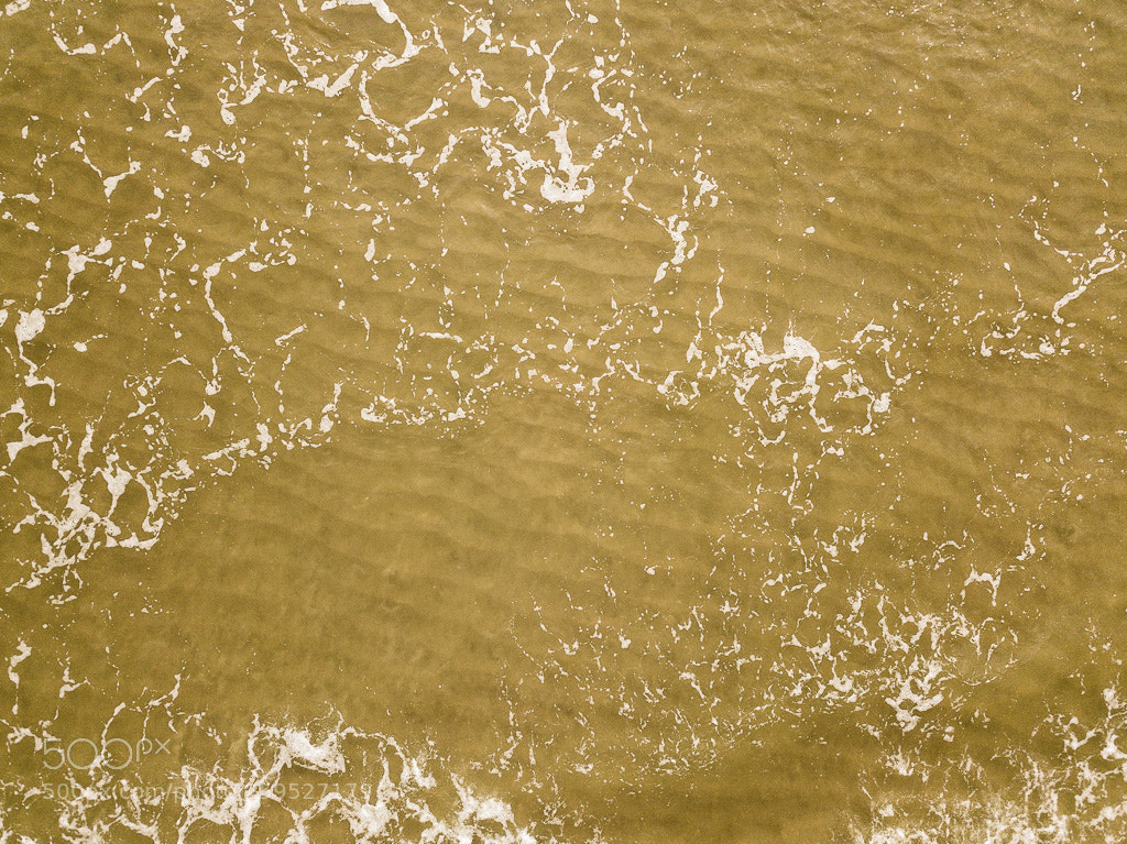 DJI FC220 sample photo. Beach water photography