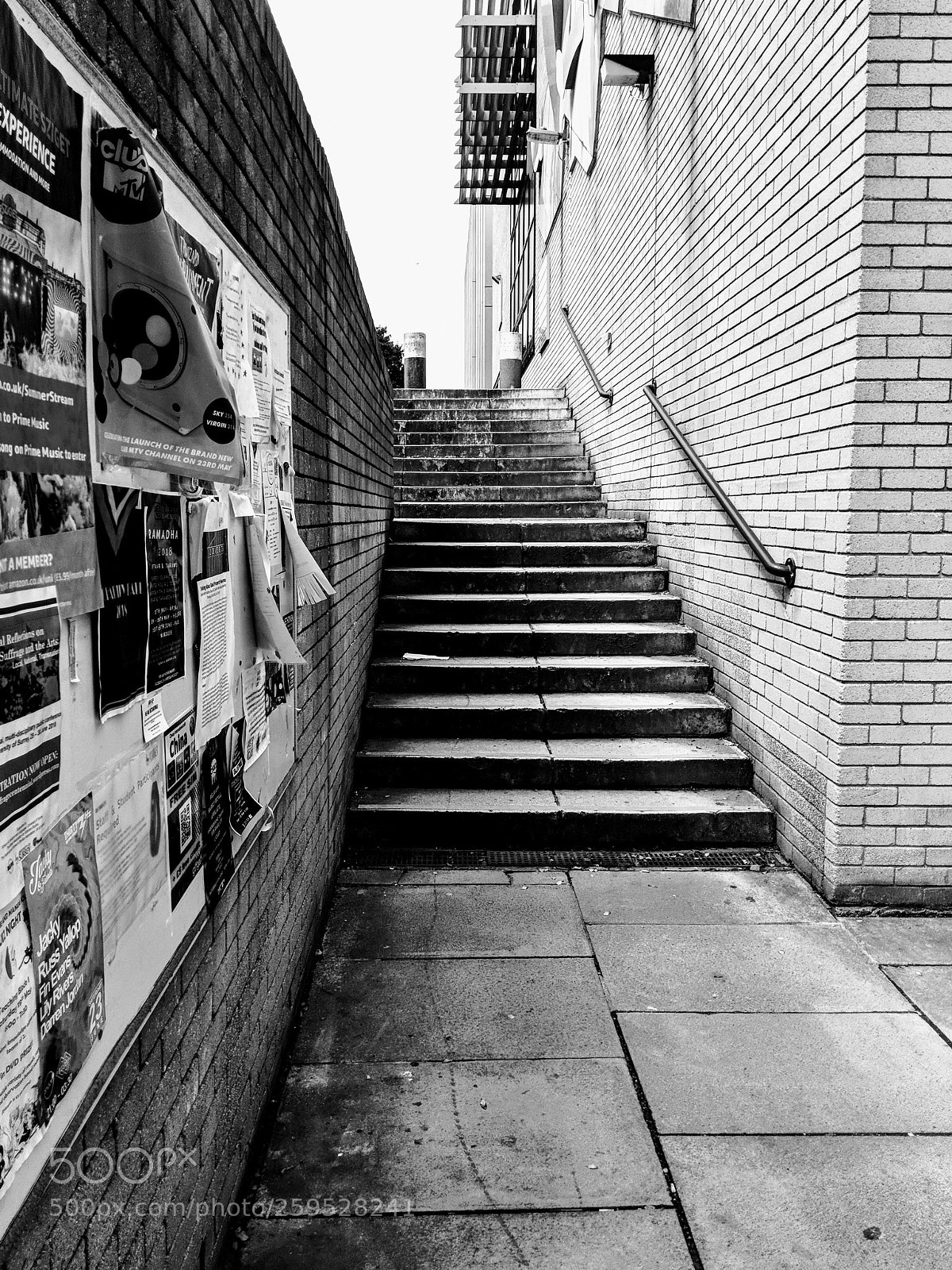 Google Pixel 2 sample photo. Stairway photography