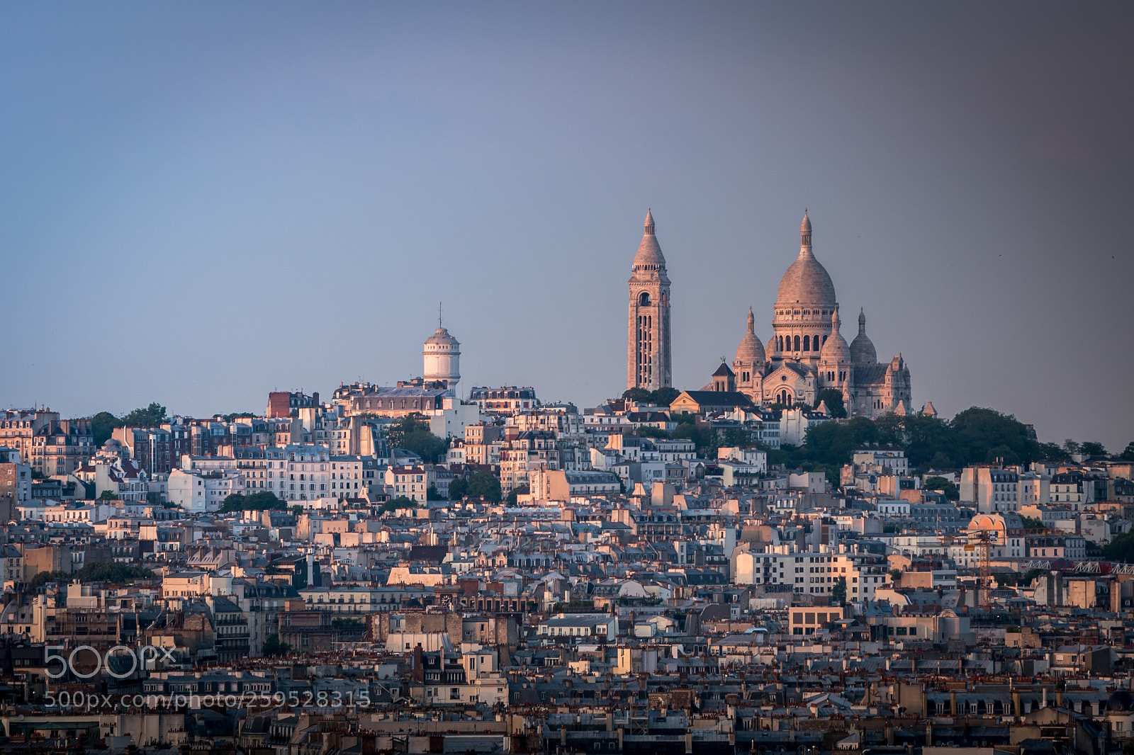 Nikon D5500 sample photo. Illuminated sacre coer photography
