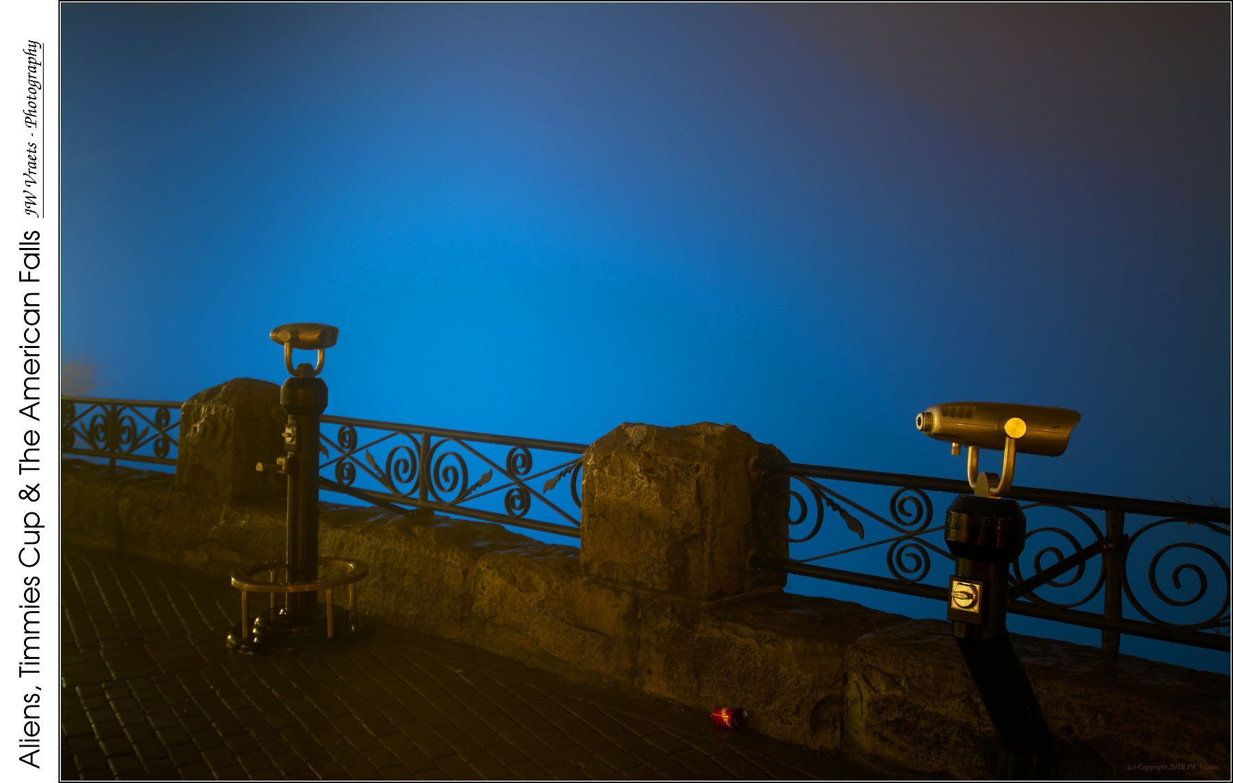 Nikon D7100 sample photo. Aliens, timmies cup & the american falls photography
