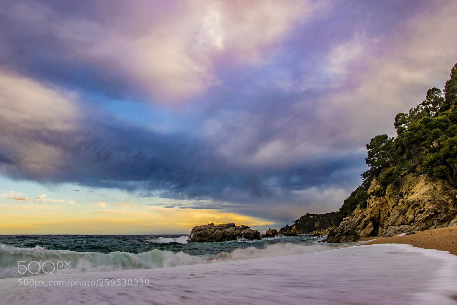 Nikon D5300 sample photo. Sunset on beach photography