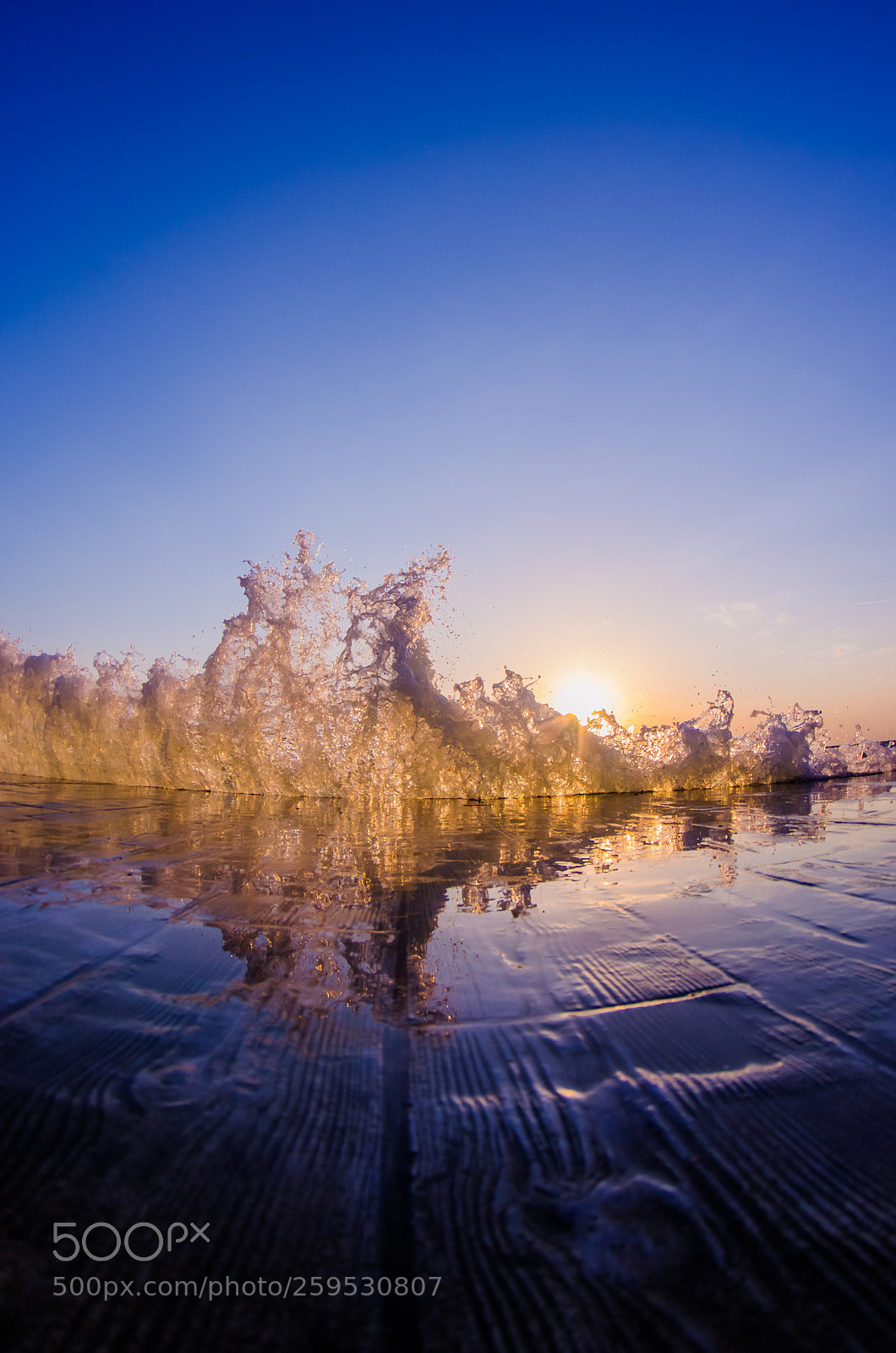 Nikon D5100 sample photo. Splashes reflection photography