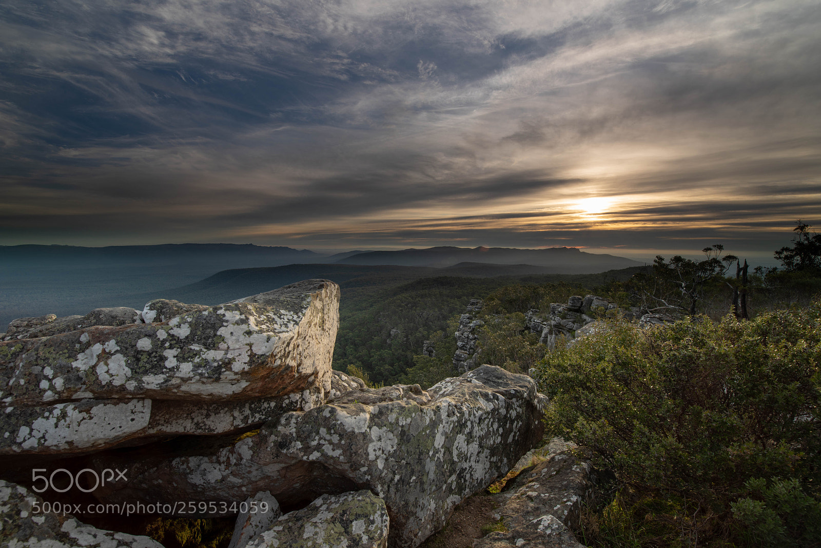 Nikon D810 sample photo. Reads lookout grampians national photography