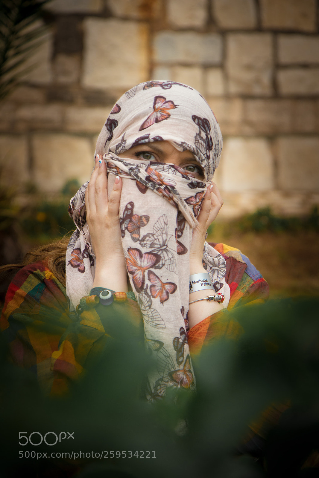 Canon EOS 7D Mark II sample photo. Woman in yashmak photography