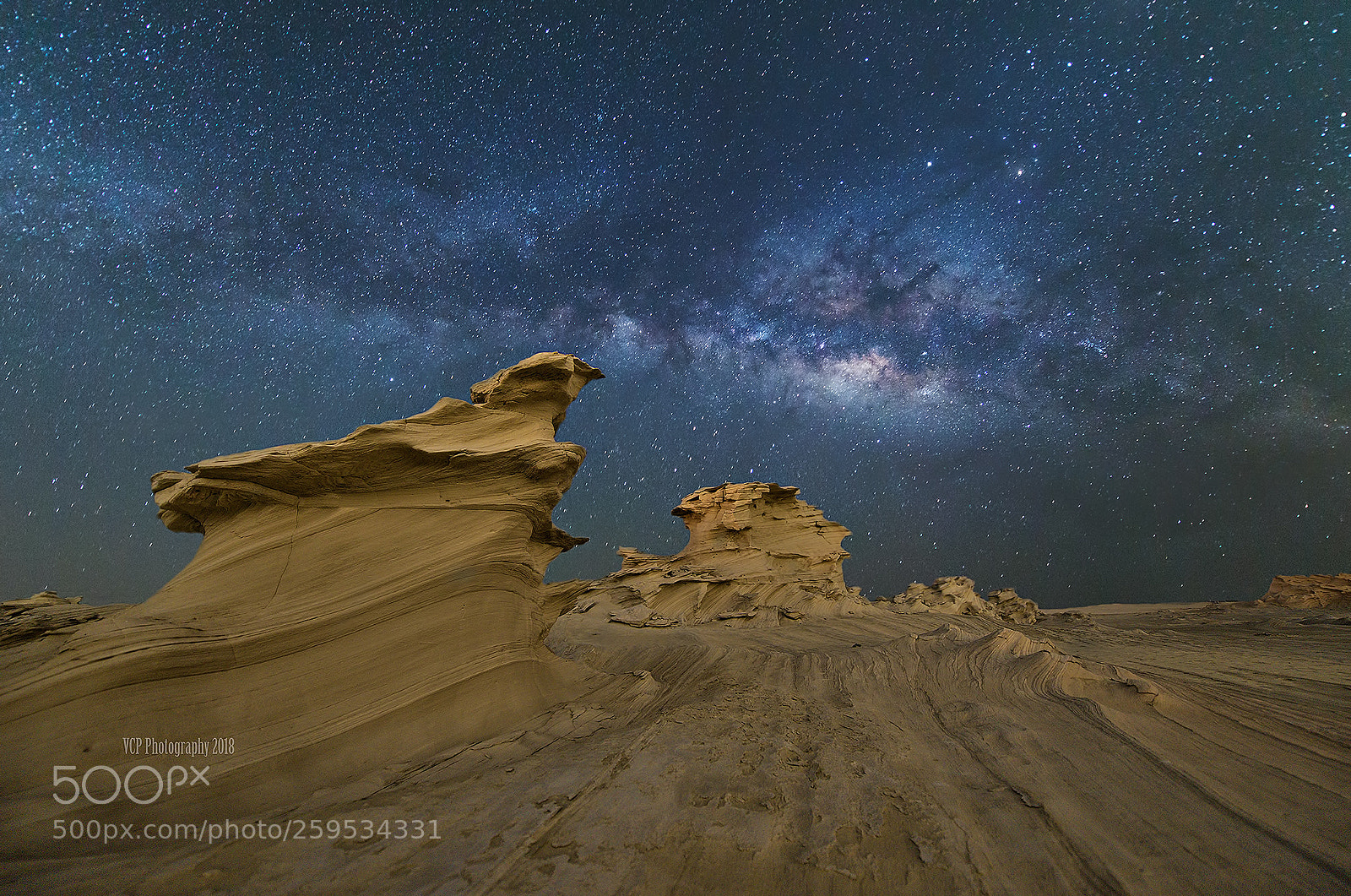 Nikon D800E sample photo. Milkyway at fossil rocks photography