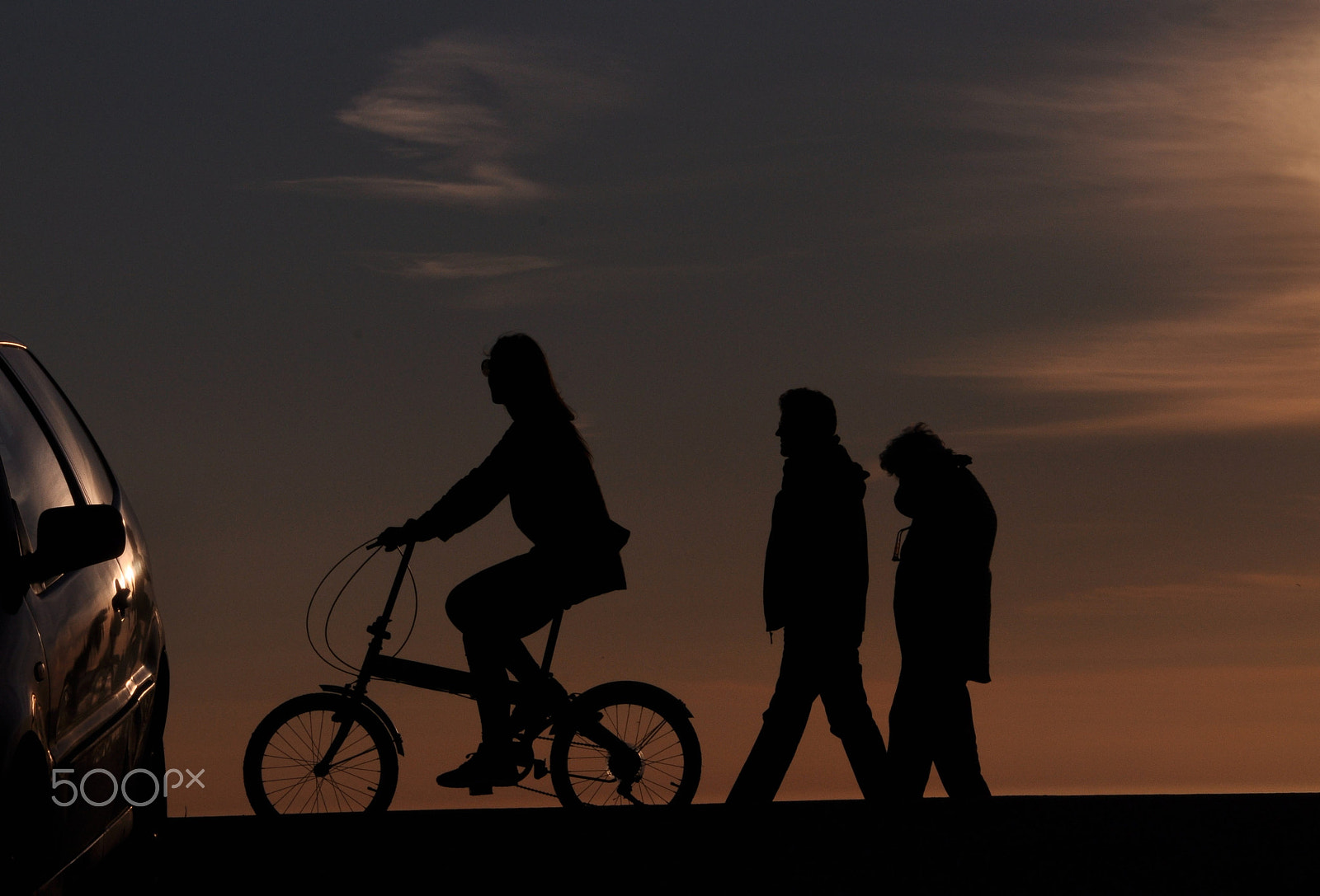 Nikon D90 sample photo. Silhuetas da tarde photography