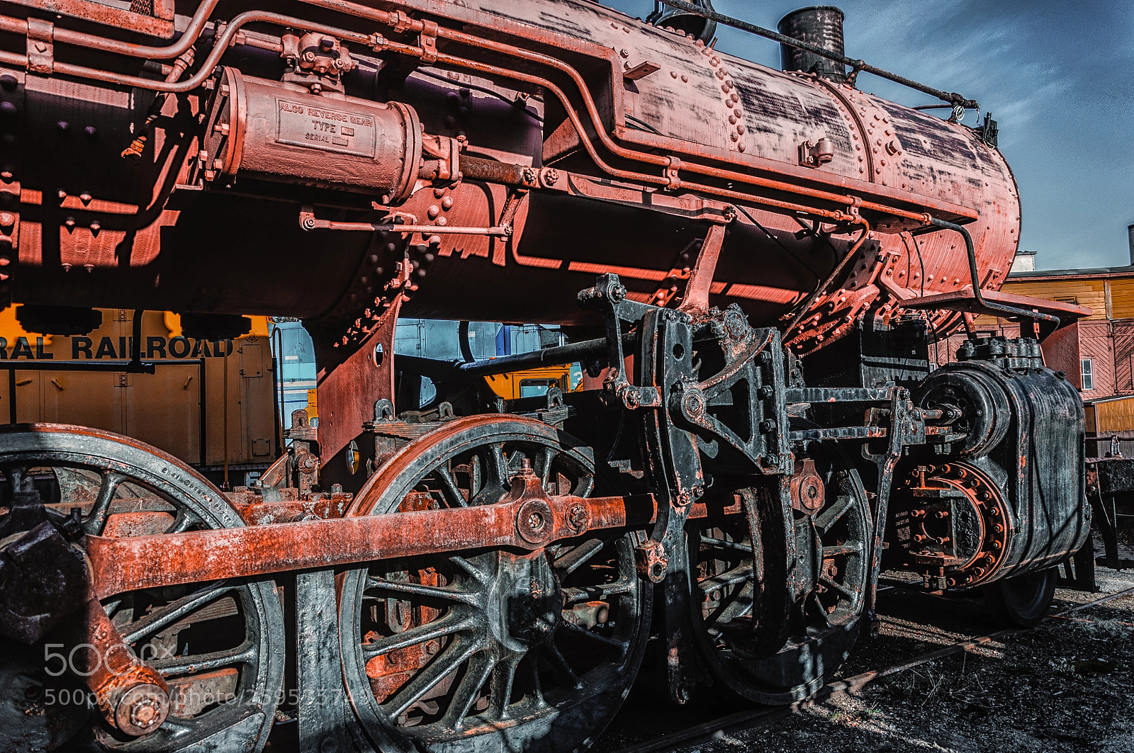 Nikon D90 sample photo. Locomotive photography