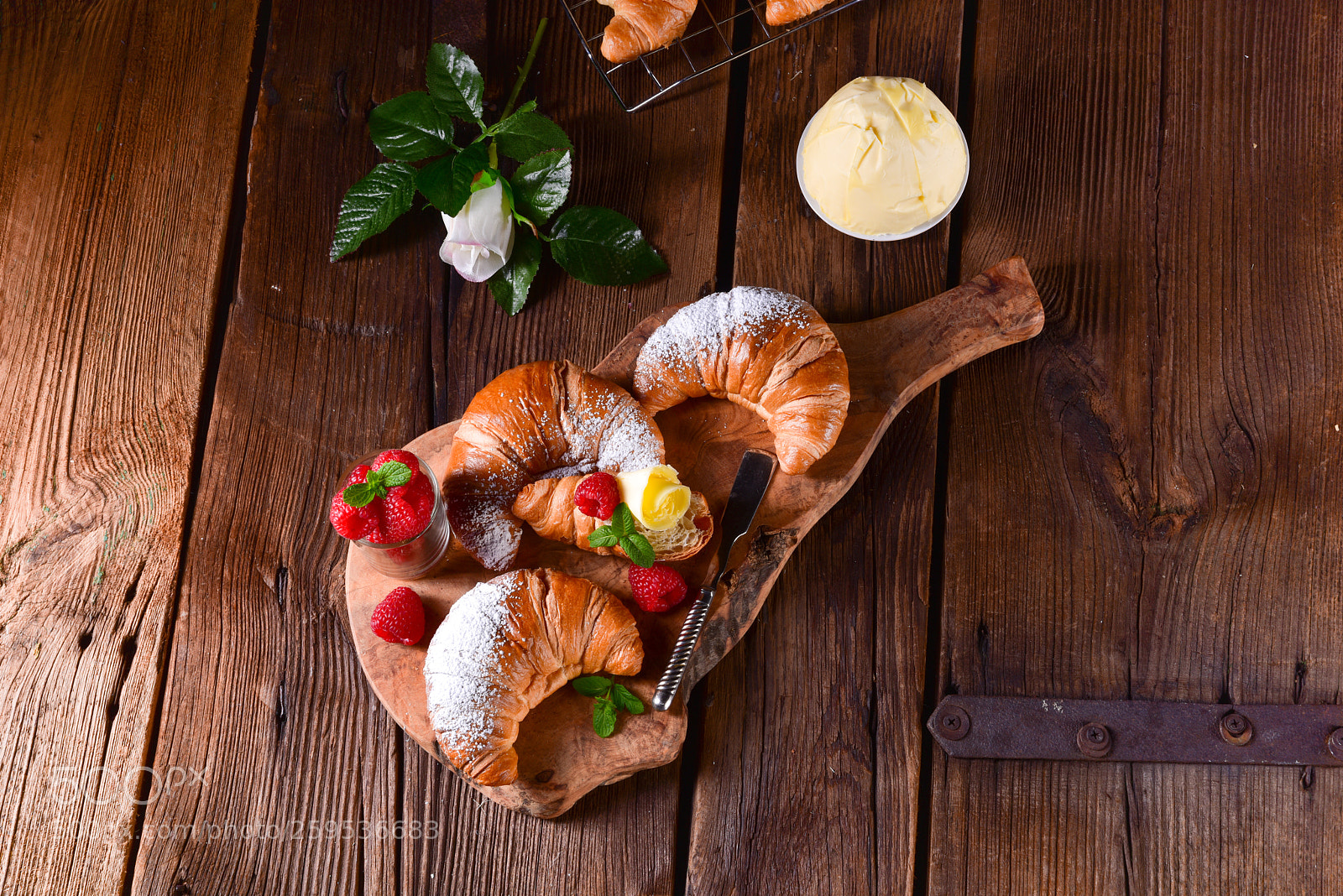 Nikon D810 sample photo. Original french buttercroissants photography