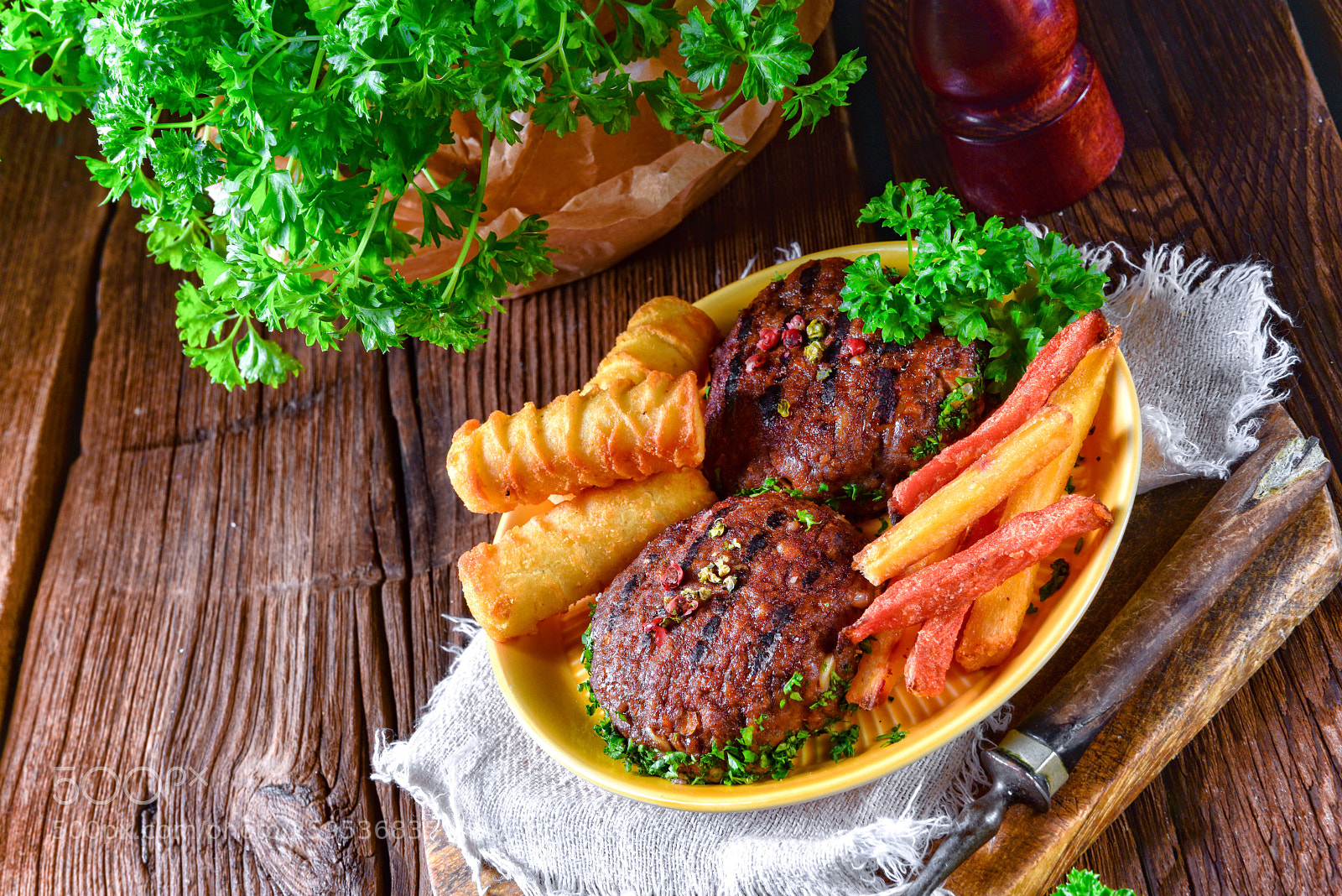 Nikon D810 sample photo. Grilled bullets with croquettes photography