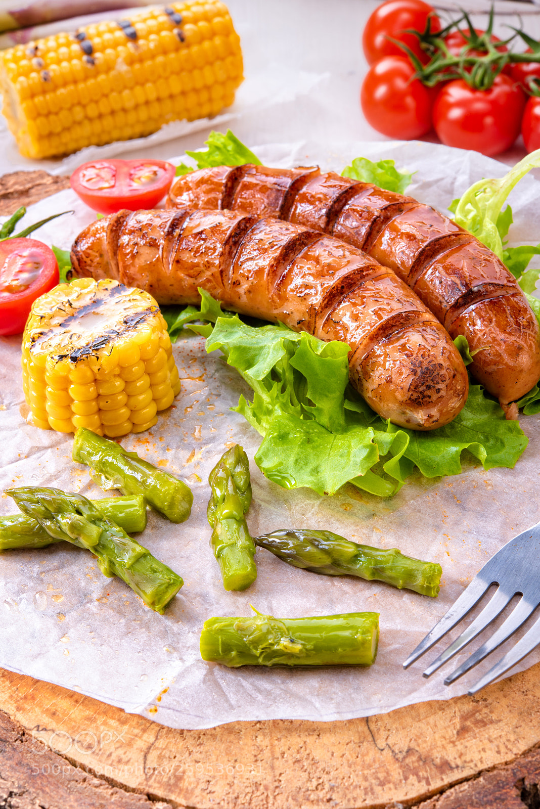 Nikon D810 sample photo. Grilled krakauer sausage with photography