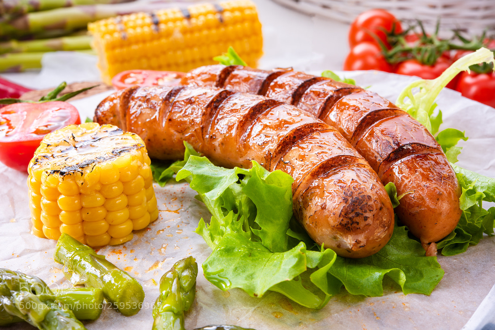 Nikon D810 sample photo. Grilled krakauer sausage with photography
