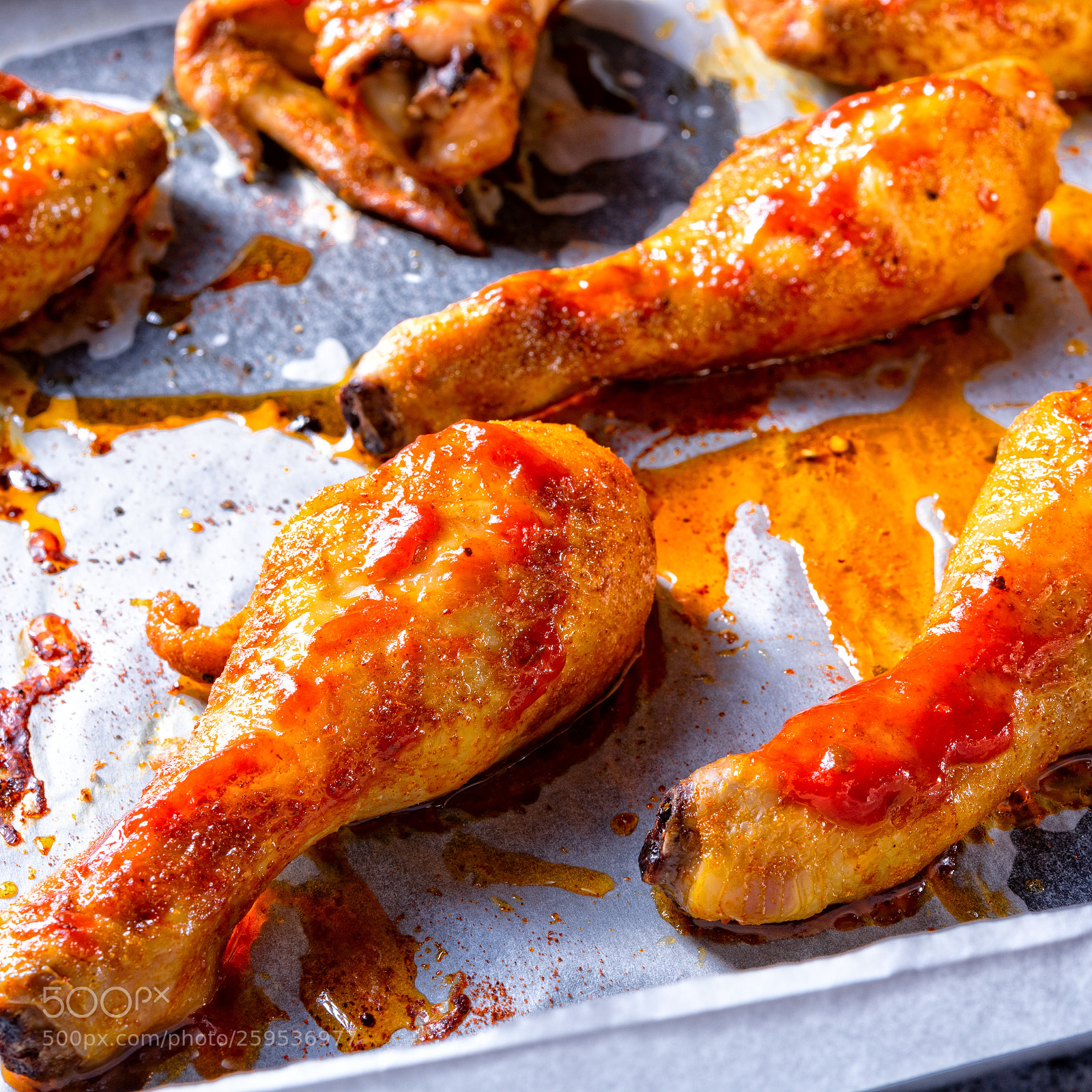 Nikon D810 sample photo. Rustic backed chicken wings,legs photography